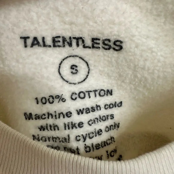 small Talentless “Please Wash Your Hands” crewneck - Picture 4 of 4
